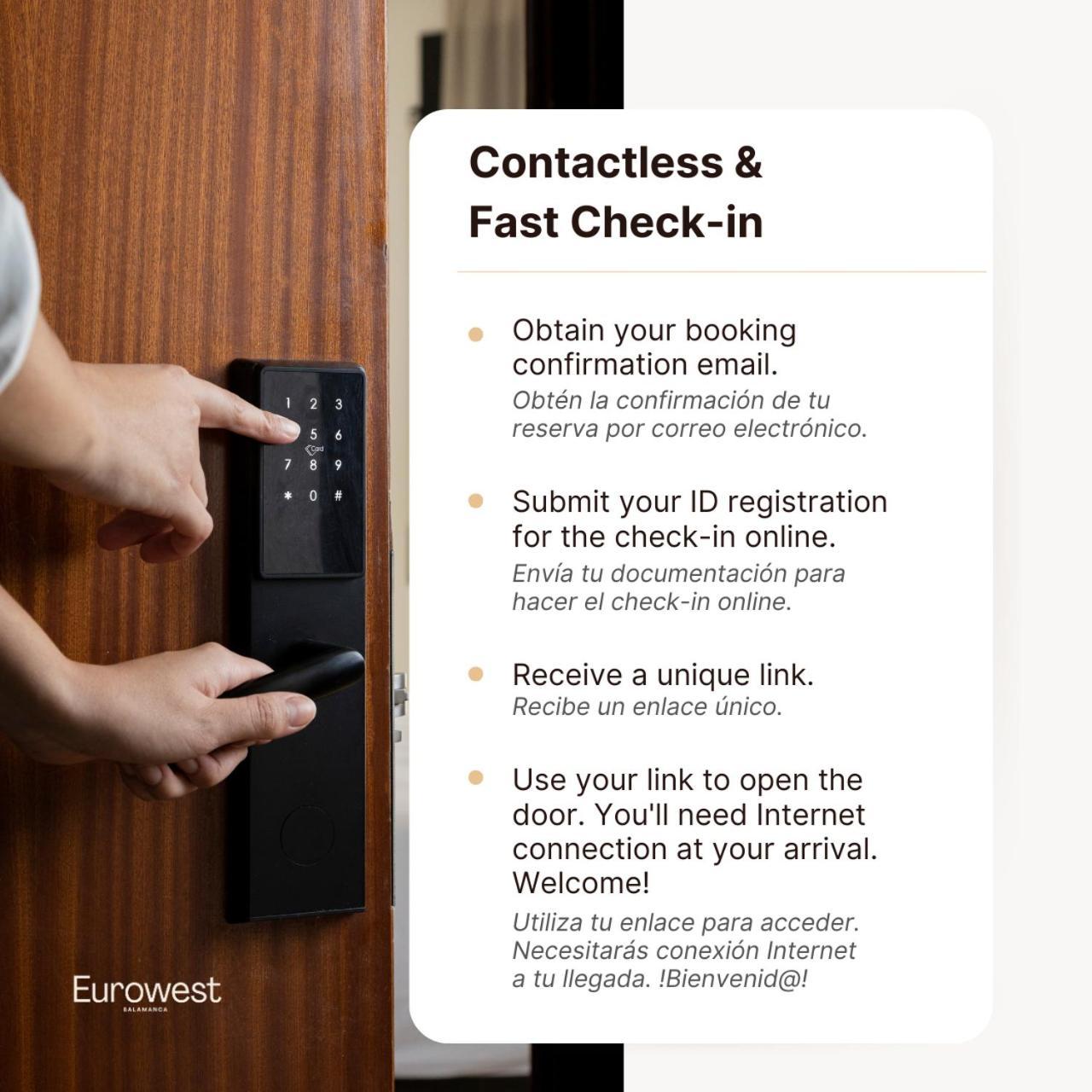 סלאמנקה Hotel Eurowest מראה חיצוני תמונה